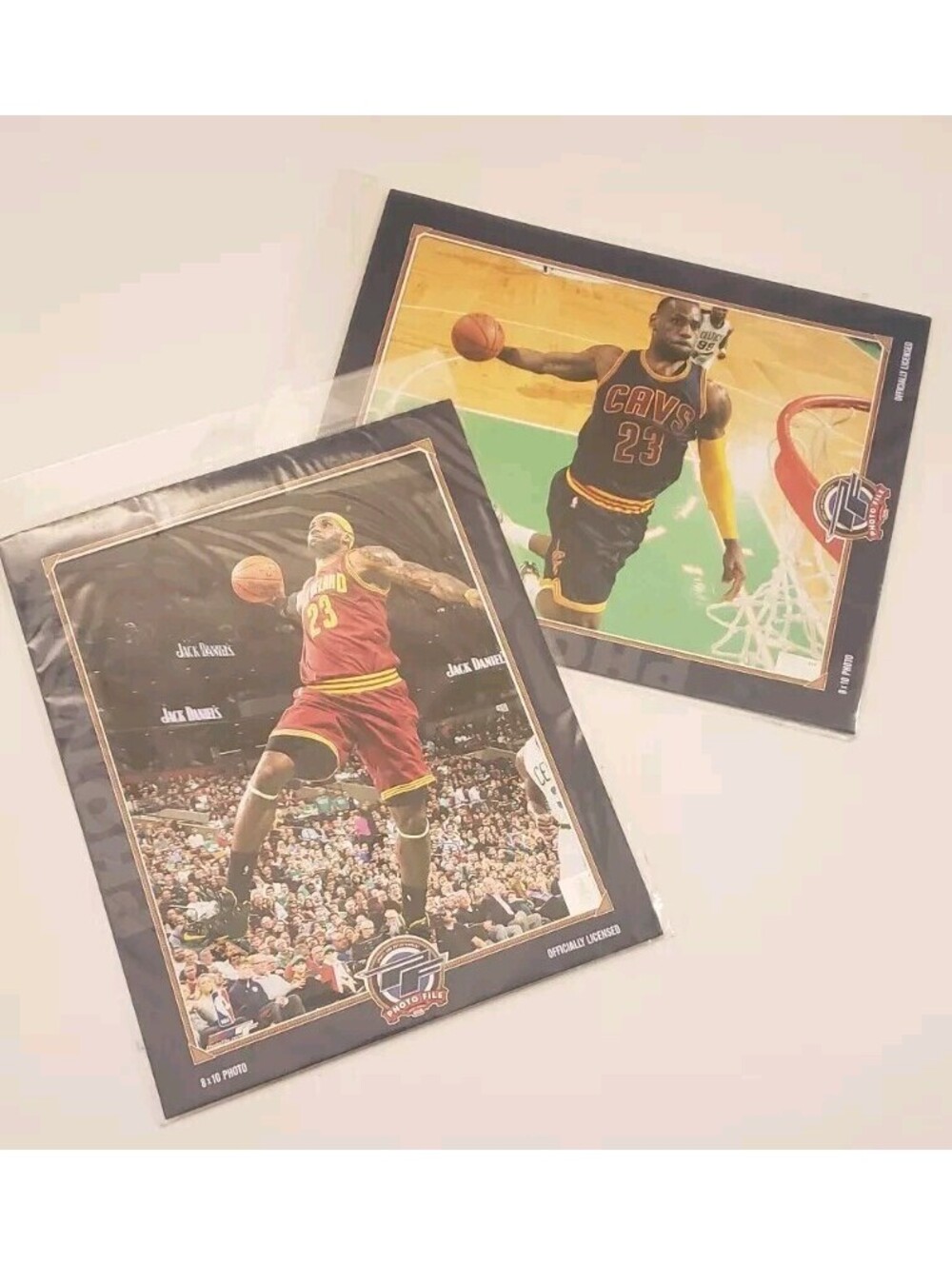 LeBron James Rim Cam Dunk Cleveland Cavaliers 8x10 NBA Basketball Photo File